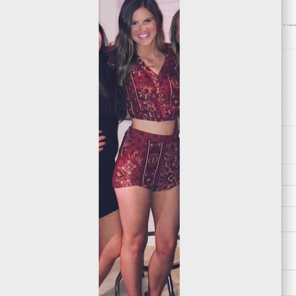 Kendall and kylie 2 piece set